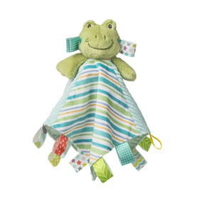 Taggies Character Blanket - Peepers Frog 13"