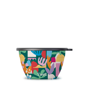 64oz Paper Cutouts Salad Bowl Kit