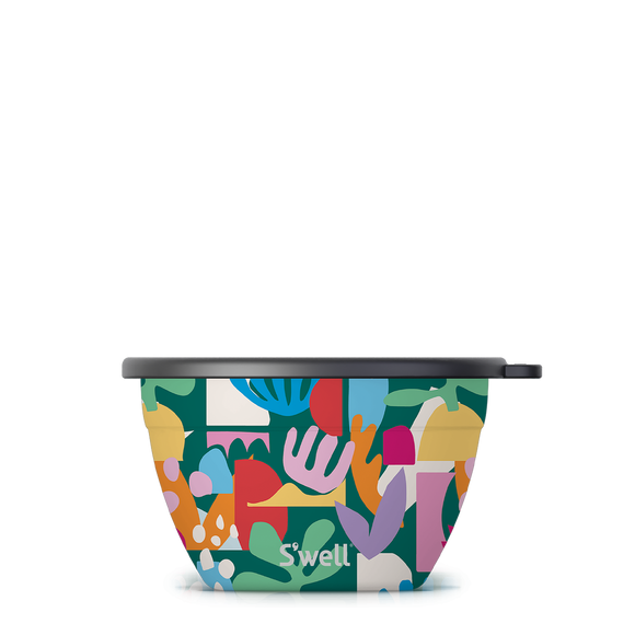 64oz Paper Cutouts Salad Bowl Kit
