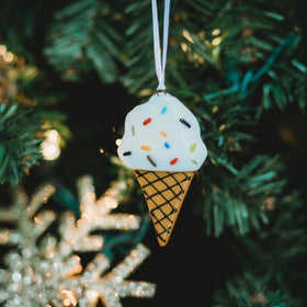 Ice Cream Cone Ornament