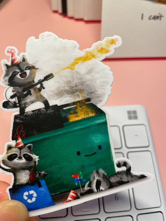 Sticker - Dumpster Fire