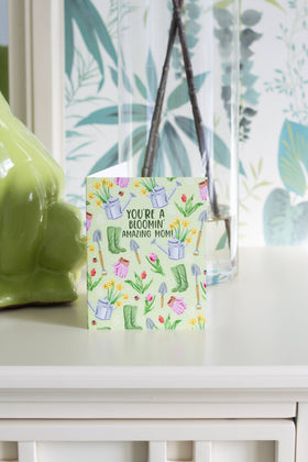 You're A Bloomin' Amazing Mom! - Greeting Card - 0