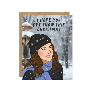 Gilmore Snow For Christmas - Y2k Cozy Holiday Card