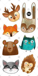 The Animals of the Forest - Temporary Tattoos-3