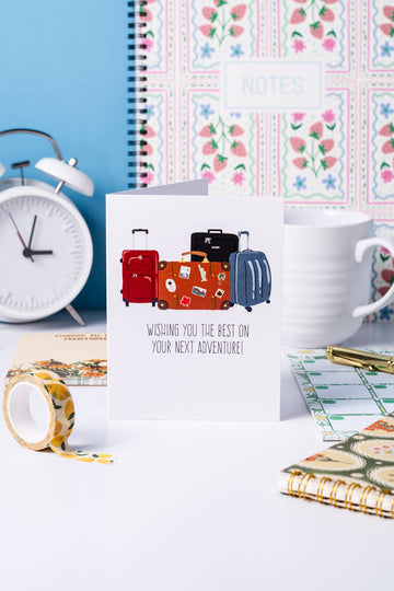 Wishing You The Best On Your Next Adventure! - Greeting Card - 0
