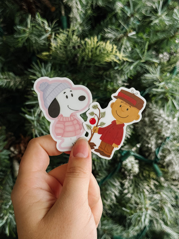 Cozy Winter Snoopy - Peanuts Vinyl Sticker