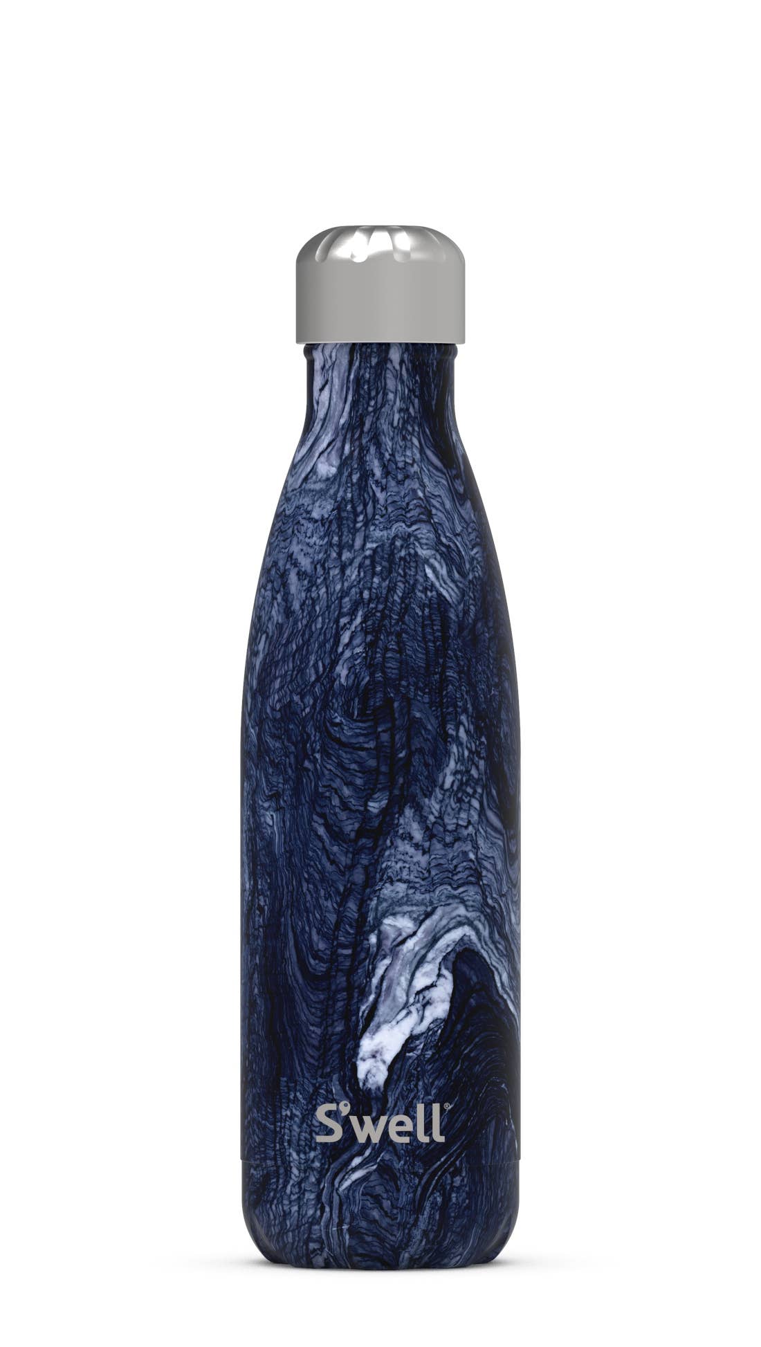 17oz Stainless Steel Water Bottle - Azurite Marble