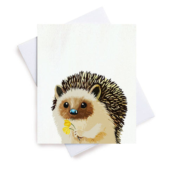 Hedgehog Greeting Card