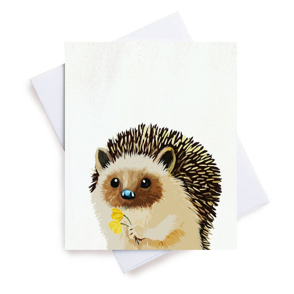 Hedgehog Greeting Card