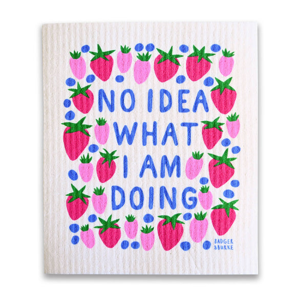 "No Idea" Sponge Cloth / Swedish Dishcloth