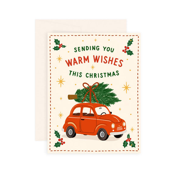 Warm Wishes Christmas Card