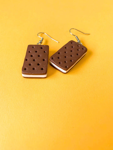 Ice Cream Sandwich's Earrings - 0