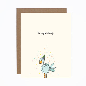Happy Bird Day Birthday Card