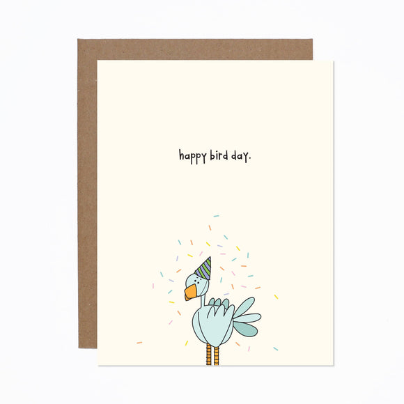 Happy Bird Day Birthday Card