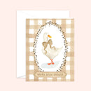 Plaid Baby Shower Card | Goose Card-5