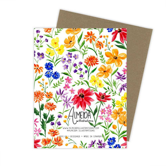 Florals Everyday Greeting Card | Any Occasion Card