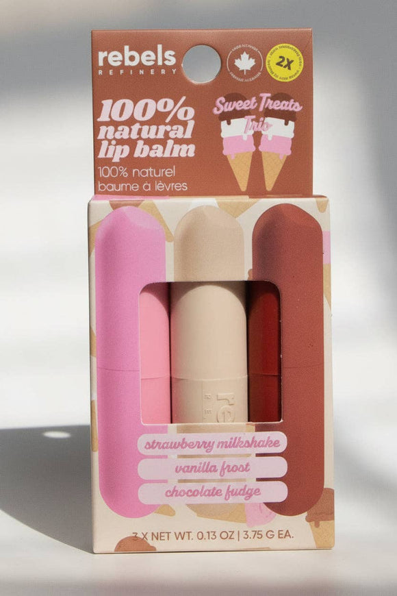 Sweet Treats Trio Lip Balms