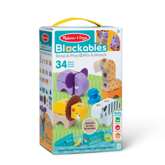 Blockables Safari Playset