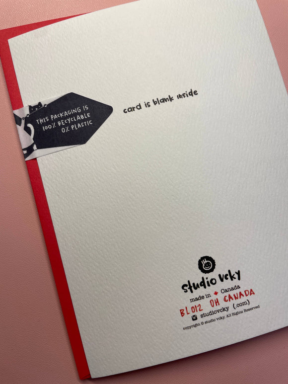 Greeting Card - Oh Canada