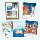 Assorted Box Of 8 'Toronto Historic Holiday' Greeting Cards-1