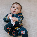 Built with Love - Organic Cotton Sleeper (ZippyJamz)-4