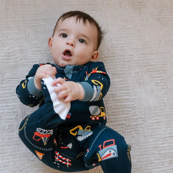 Built with Love - Organic Cotton Sleeper (ZippyJamz)