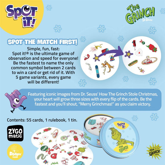 Spot It! - The Grinch