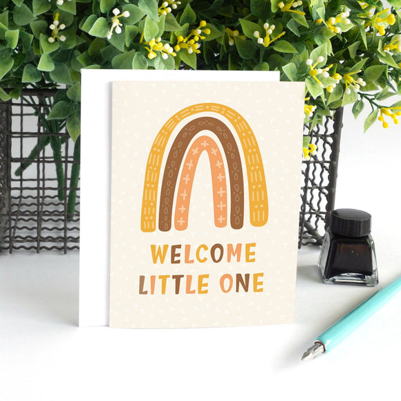 Welcome Little One Baby Shower Card