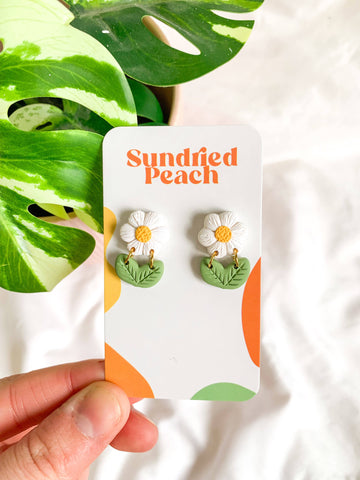 Buy white Spring Florals Earrings