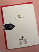 Greeting Card - Raccoon Flat Grad-3