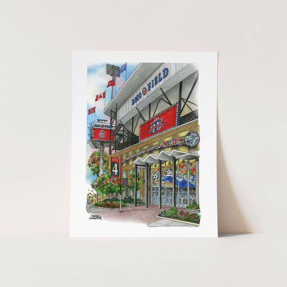 BMO Soccer Field Toronto Poster