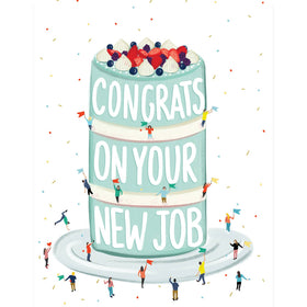 New Job Cake Card - 0