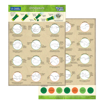 Wonder Lights: Dinosaurs - Educational Flashlight Projector - 0