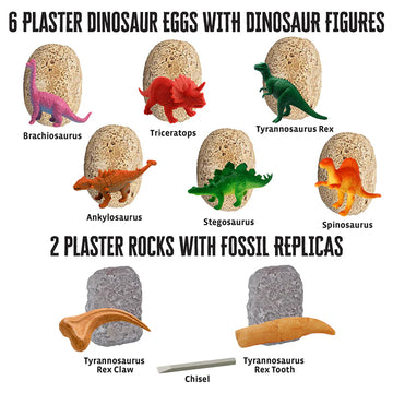 I Dig It! Dinos - Dinosaur Eggs (8-Pack) - 0