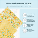 Beeswax Wrap Variety Set - Yellow-2