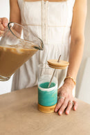 Resin Accented Glass Tumblers-25