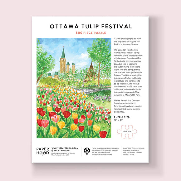 Ottawa Tulip Festival Puzzle - 500 Piece Puzzle