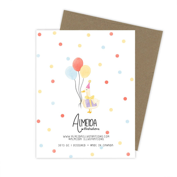 Birthday Silly Goose Card