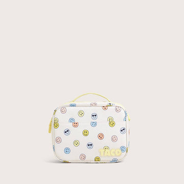 Liam - Expandable Smiley Cream Lunch Box