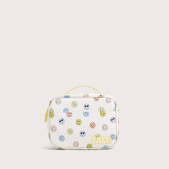 Liam - Expandable Smiley Cream Lunch Box
