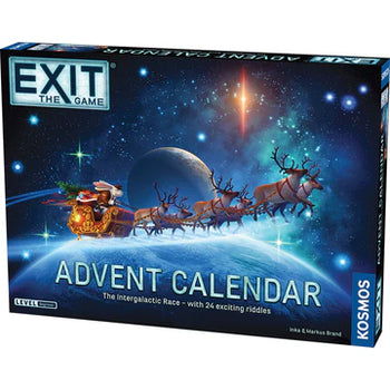 EXIT: The Game - Advent Calendar - The Intergalactic Race - EXIT The Game Advent Calendar The Intergalactic Race with space-themed artwork unique Canadian gift.