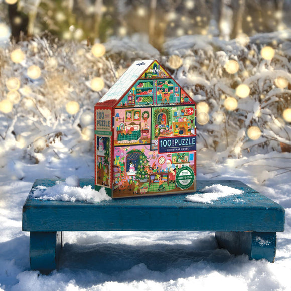 Christmas House 100 PC Puzzle