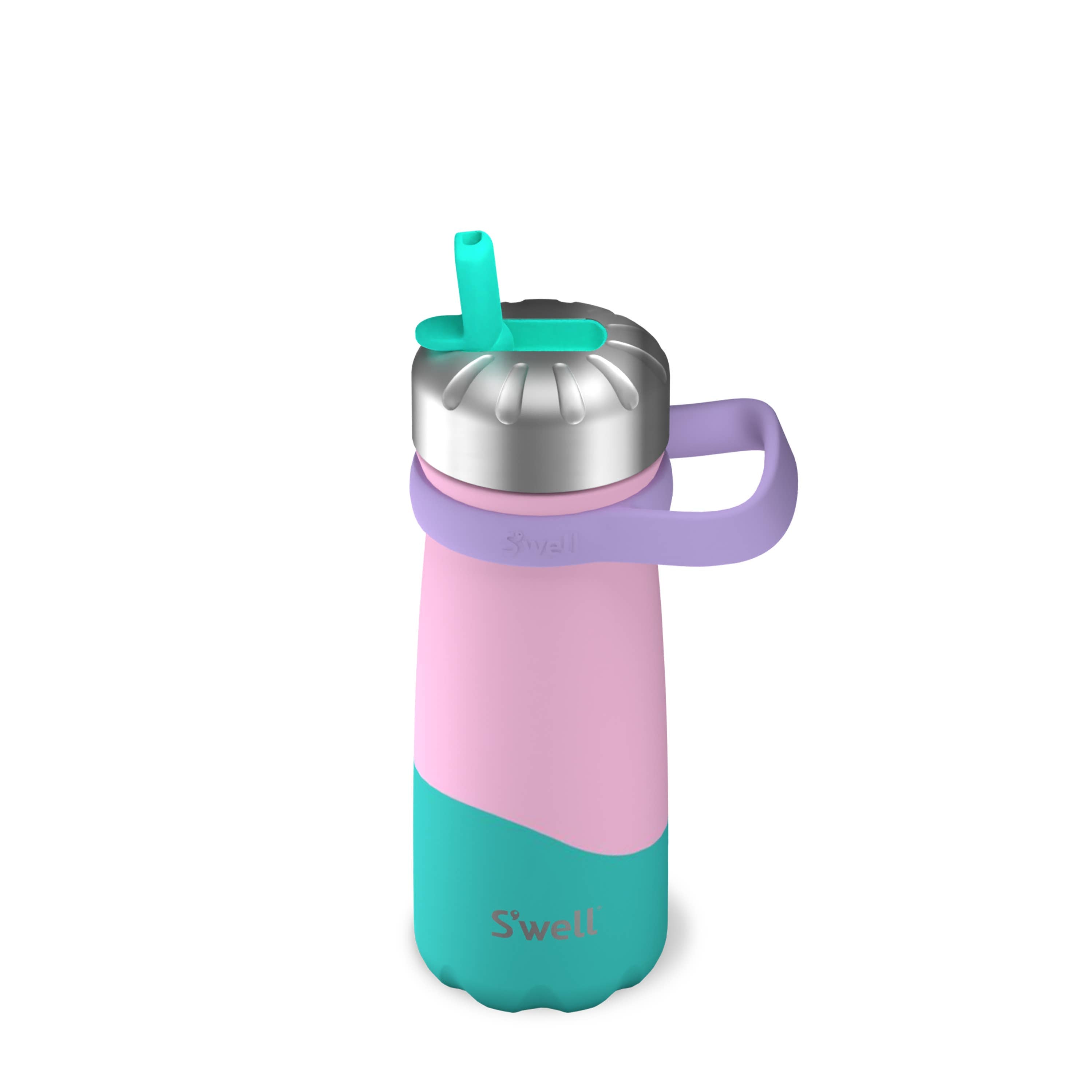 16oz Pastel Paradise Traveler with Flip Straw Lid