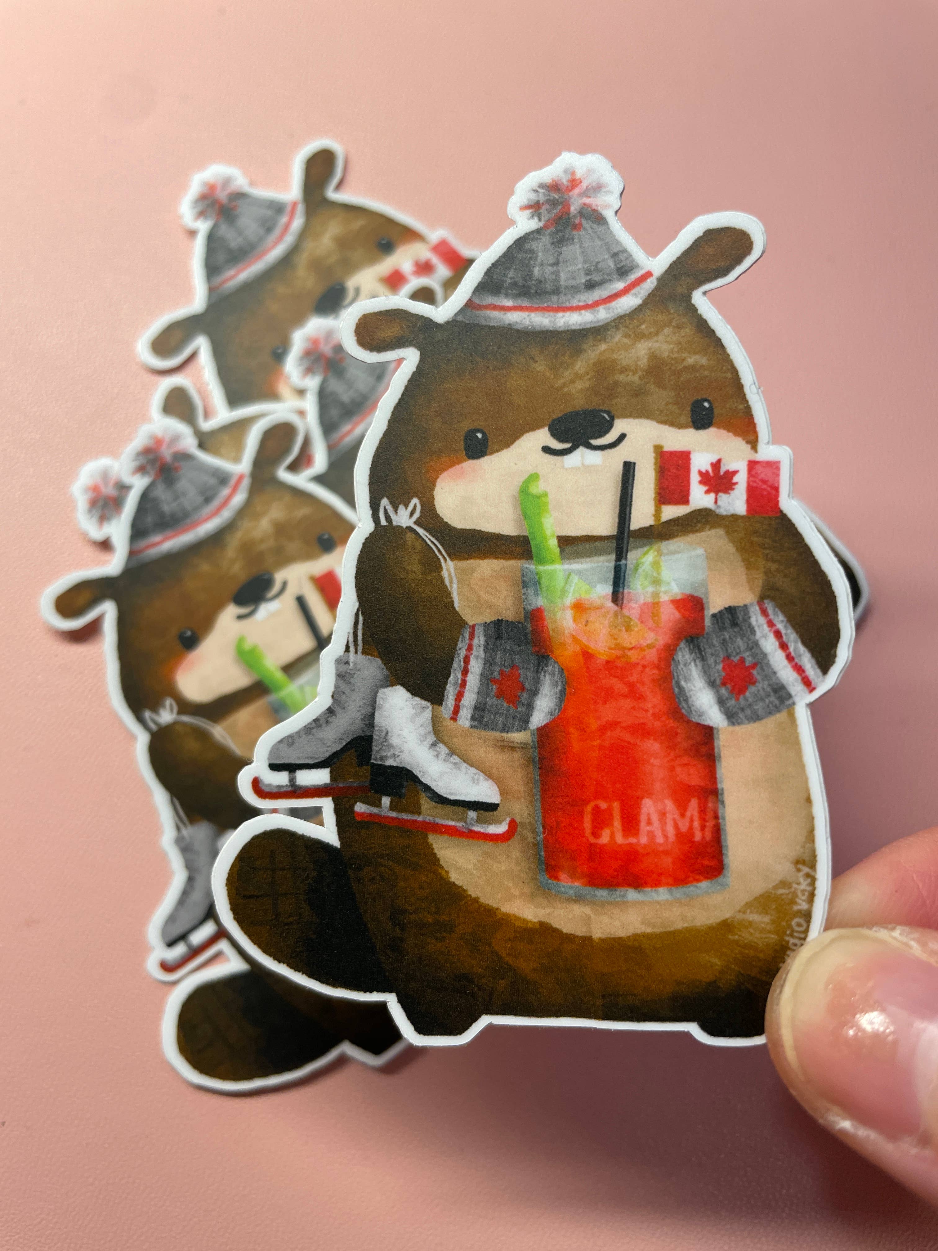 Sticker - Beaver Caesar