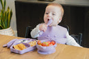 5 Pc. Silicone Set- Suction Plate, Bowl, Bottle & 2 Spoons-4