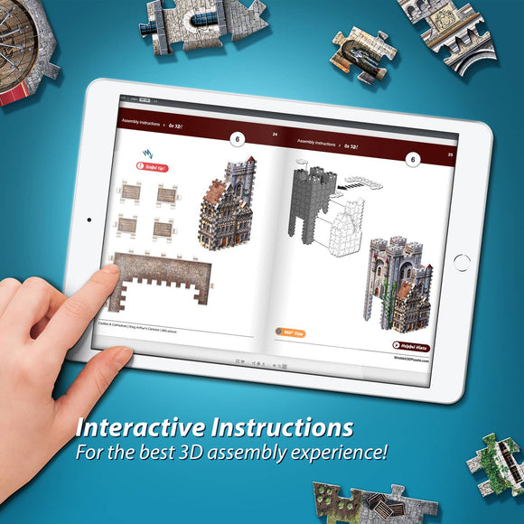 King Arthur's Camelot 3D Puzzle