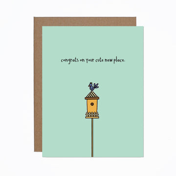 Congrats on Your New Place Card