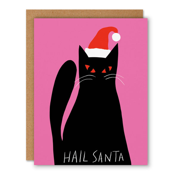 Hail Santa - Holiday Greeting Card
