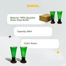 Green Glass shooters (set of 2)-3