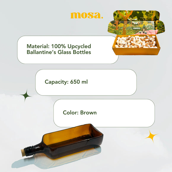 Ballantine Bottle Glass Platters